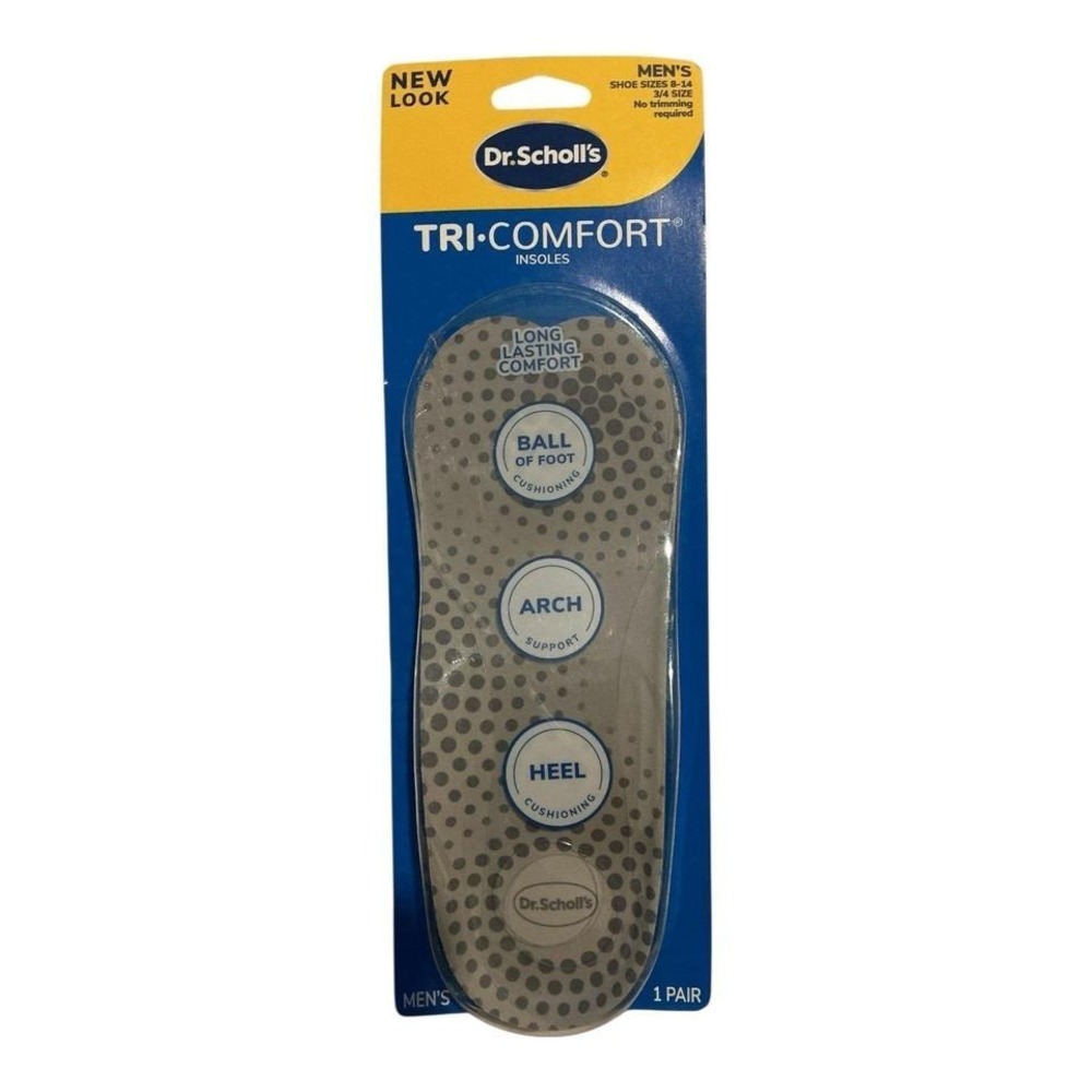 Dr. Scholl's - Tri-Comfort Insoles (Men's 8-14) - Arch Heel Support